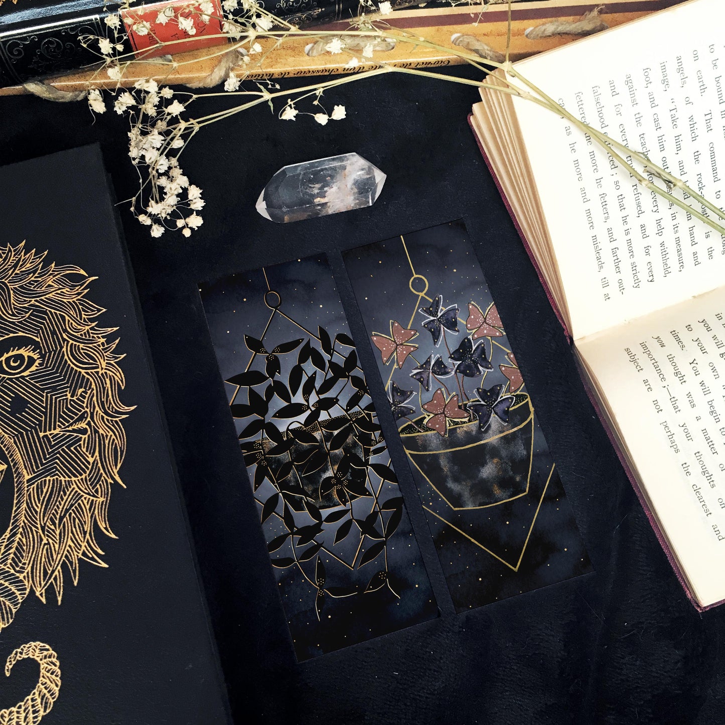 Marque Pages botaniques et floraux witchy II