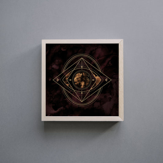 Affiche de Symbole Spirituel "IV"