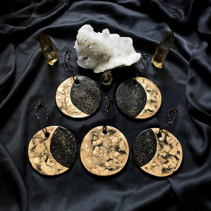 Ornements Phases de la Lune, Déorations murales Noël