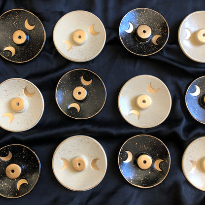 Porte encens Triple Lunes et Etoiles