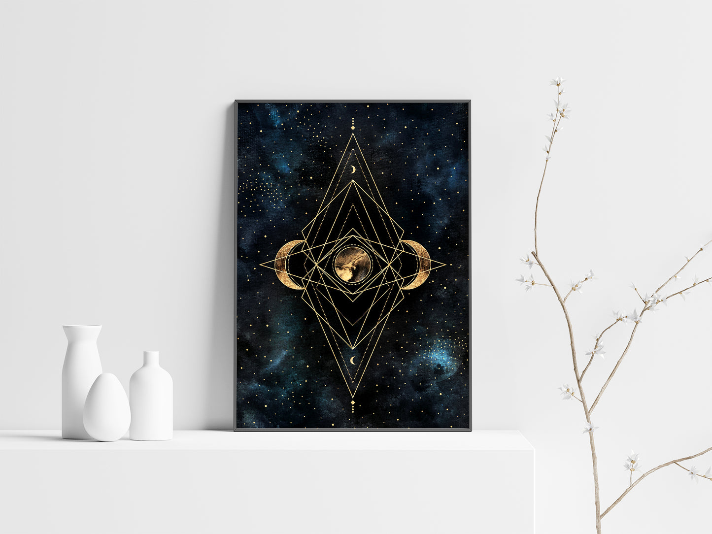 Affiche de Symbole Spirituel LUNAR SPELL
