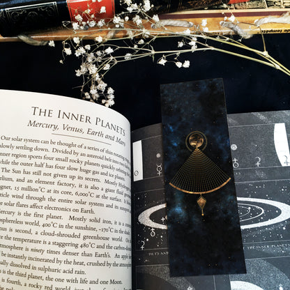 Marque Pages Célestes et witchy, Lunes Soleil Boule cristal