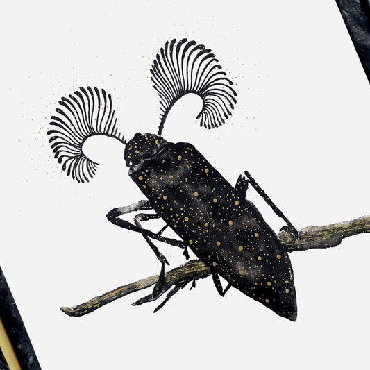 Affiche de Scarabée, Art Mural Insecte