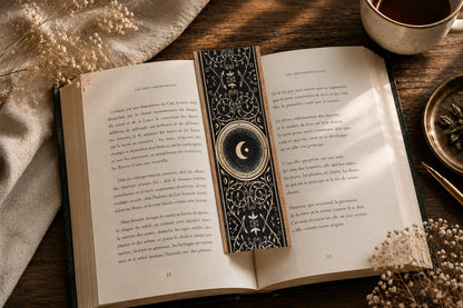 Marque Pages Lunes et Cosmos, Papèterie Céleste