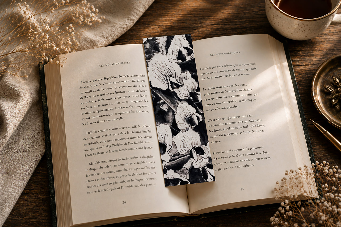 Marque Pages Botaniques Witchy I