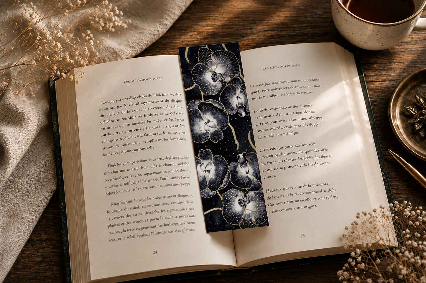 Marque Pages botaniques et floraux witchy II