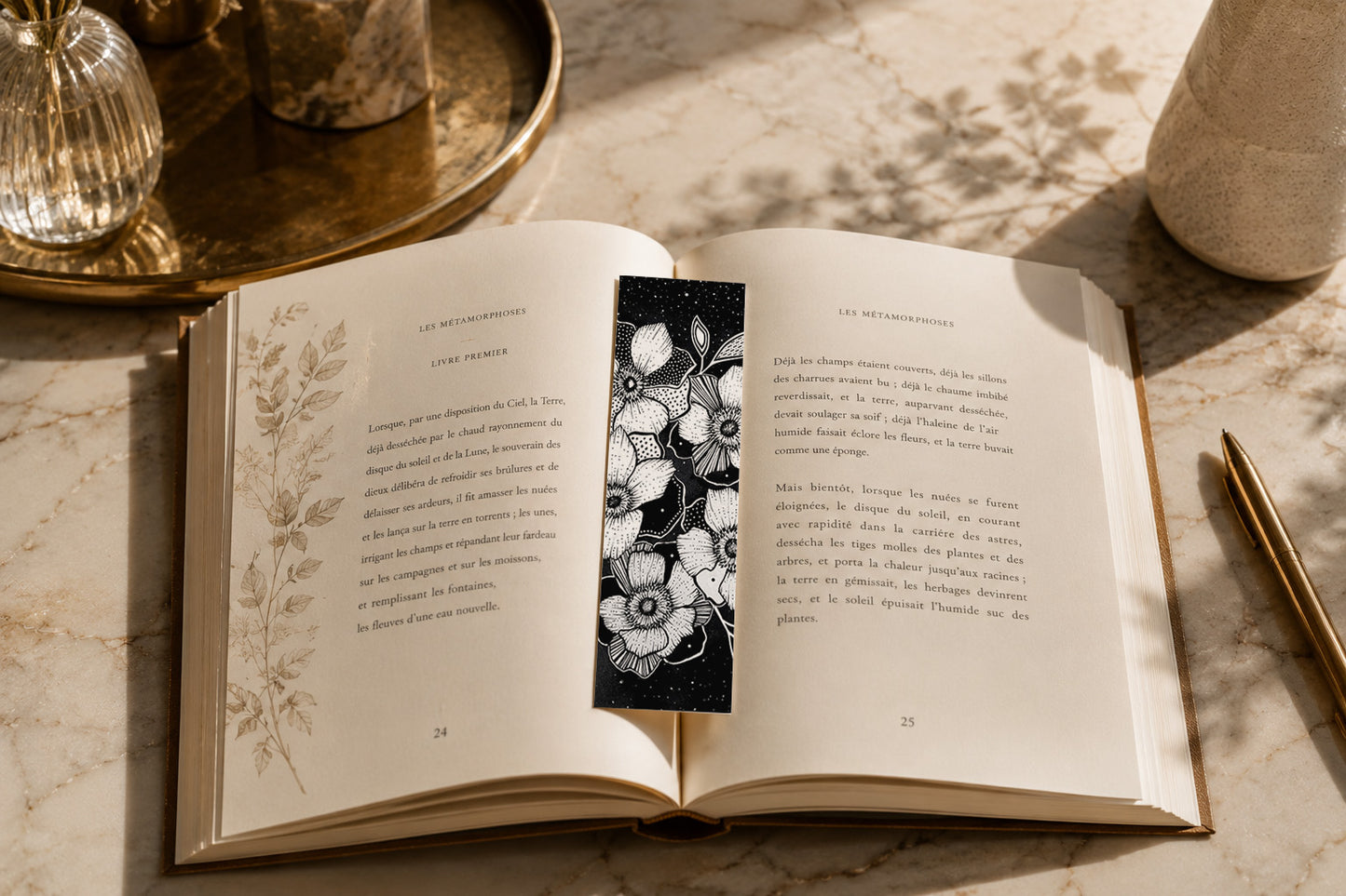 Marque Pages Botaniques Witchy I