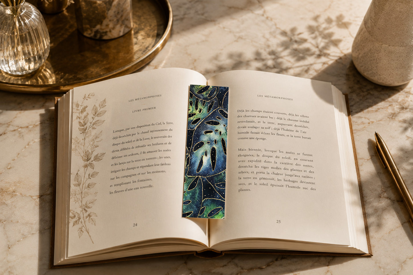 Marque Pages botaniques et floraux witchy II
