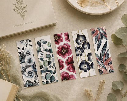 Marque Pages Floraux et Botaniques