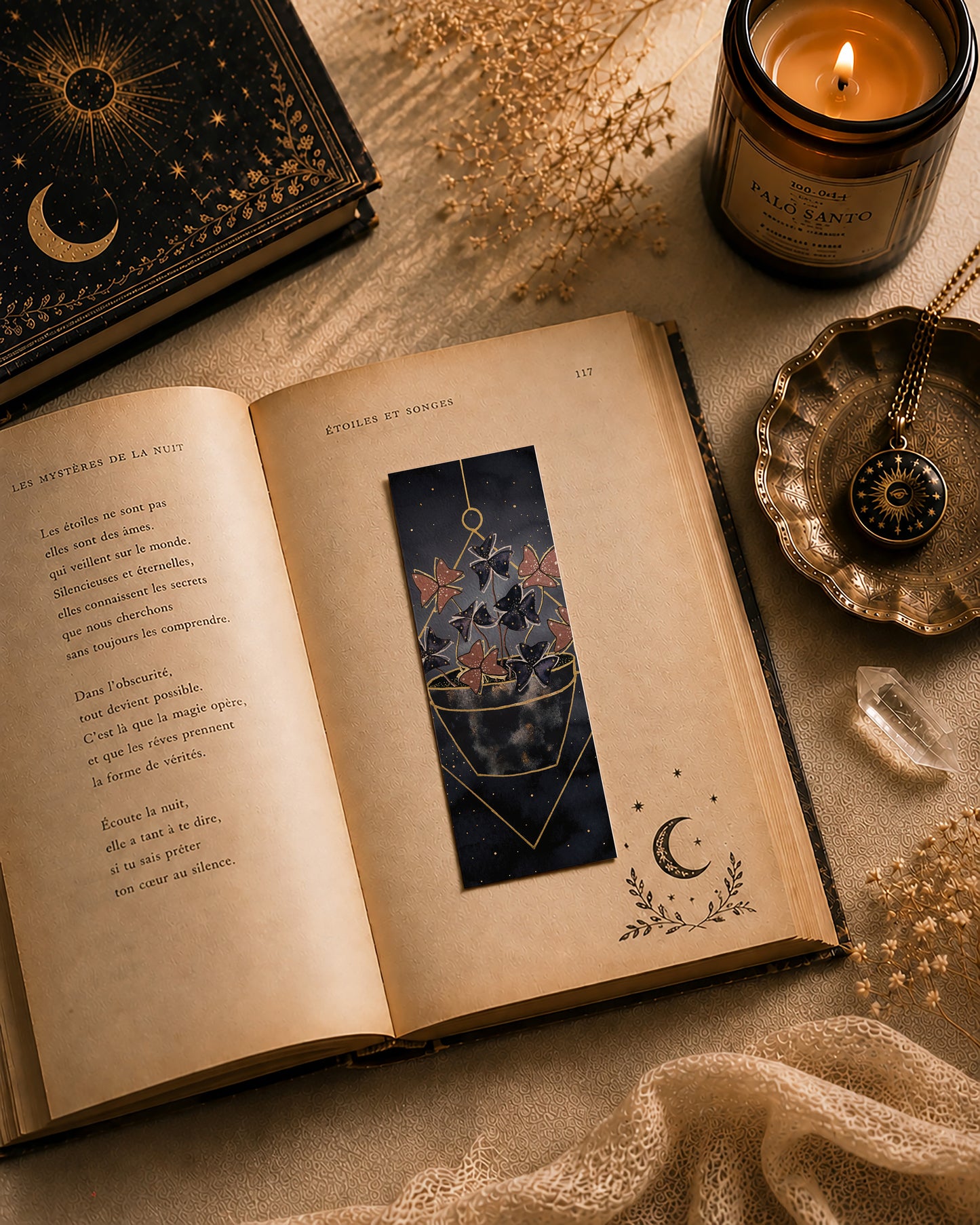 Marque Pages botaniques et floraux witchy II
