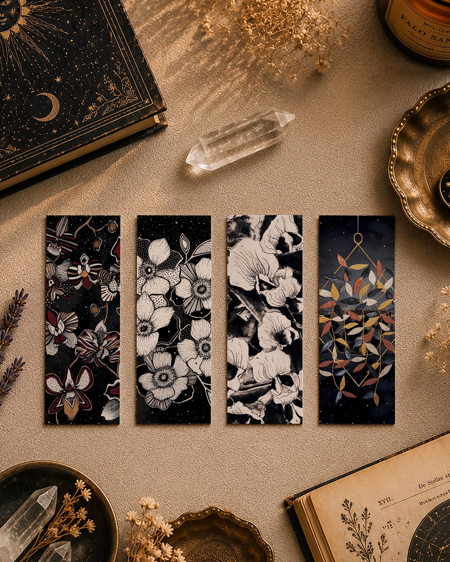 Marque Pages Botaniques Witchy I