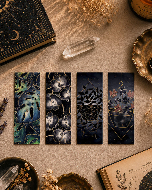 Marque Pages botaniques et floraux witchy II