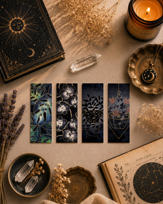 Marque Pages botaniques et floraux witchy II