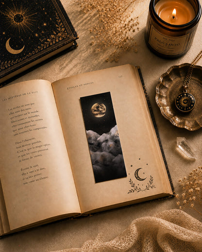 Marque Pages Célestes Lunes et Etoiles
