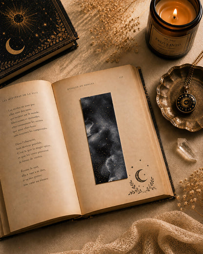 Marque Pages Célestes Lunes et Etoiles