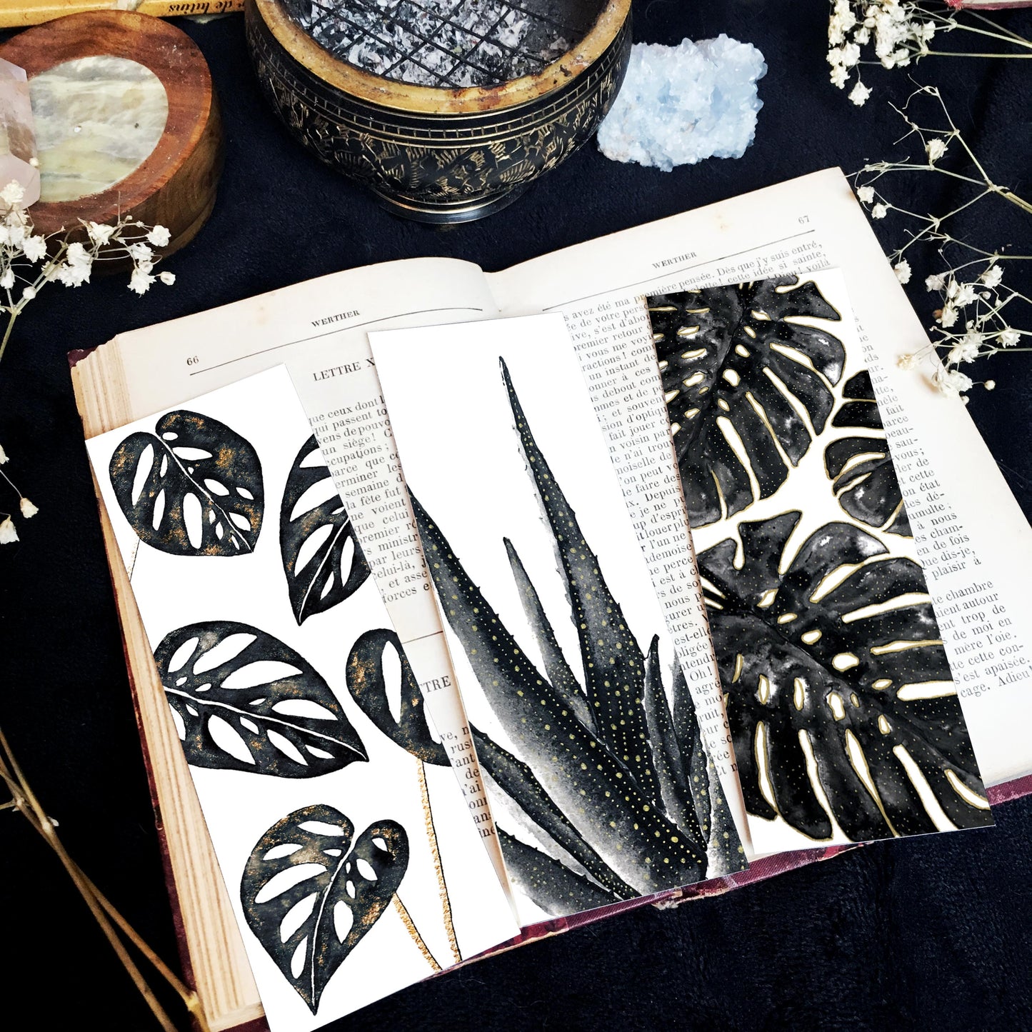 Marque Pages de Plantes, papèterie botanique