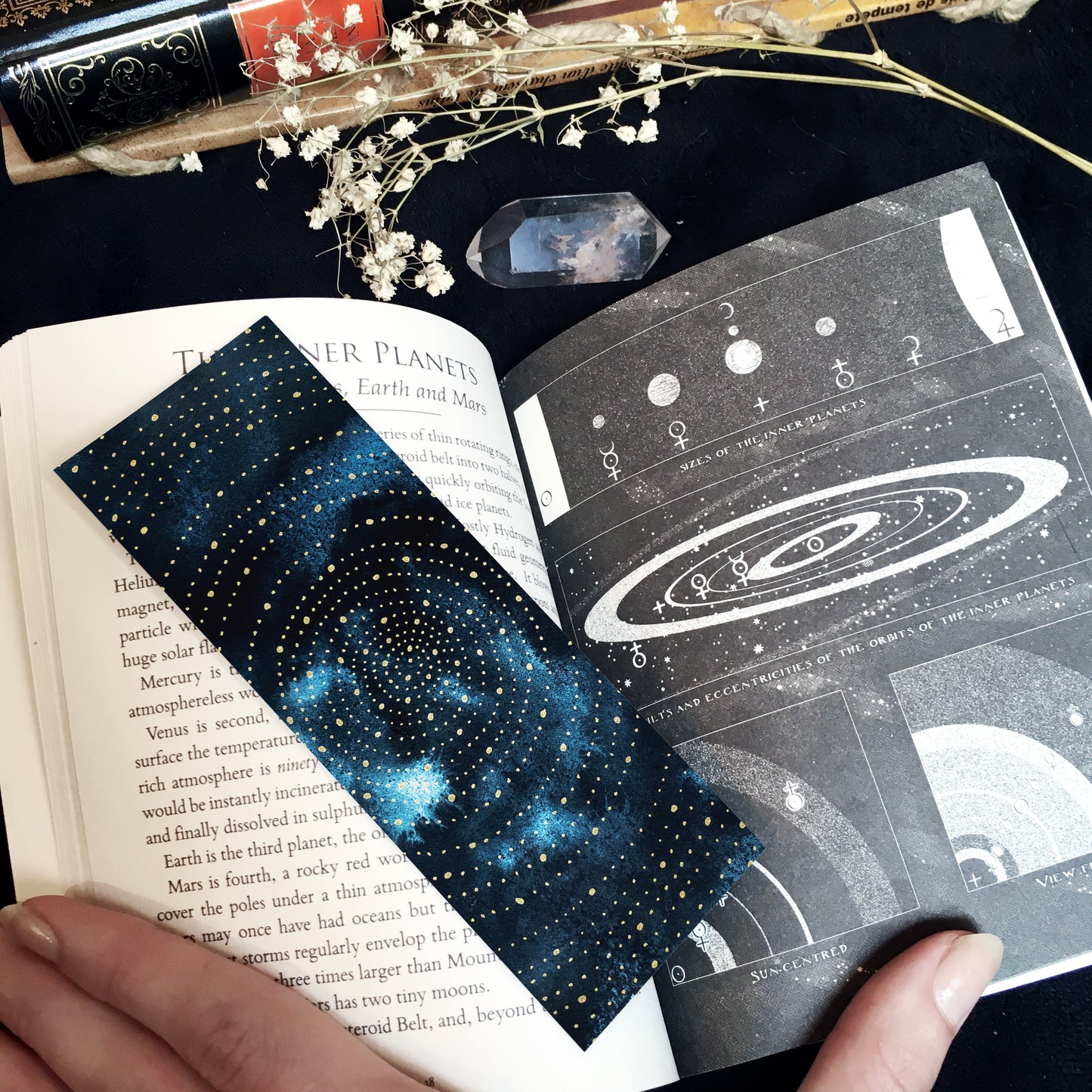 Marque Pages Lunes et Cosmos, Papèterie Céleste