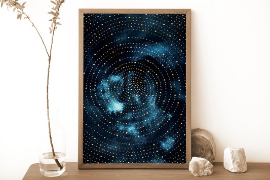 Affiche de Cosmos I, Illustration Céleste