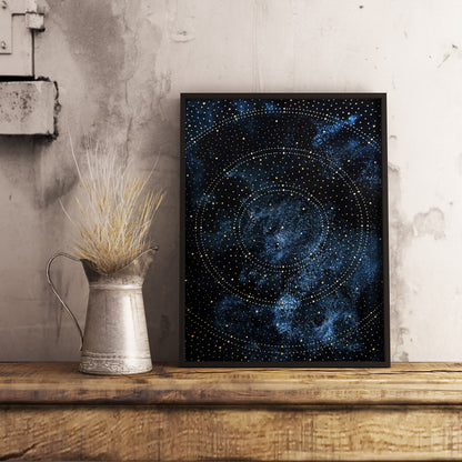 Affiche de Cosmos III, Illustration Céleste