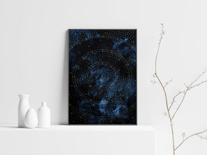 Affiche de Cosmos III, Illustration Céleste
