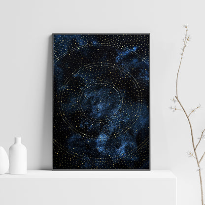 Affiche de Cosmos III, Illustration Céleste