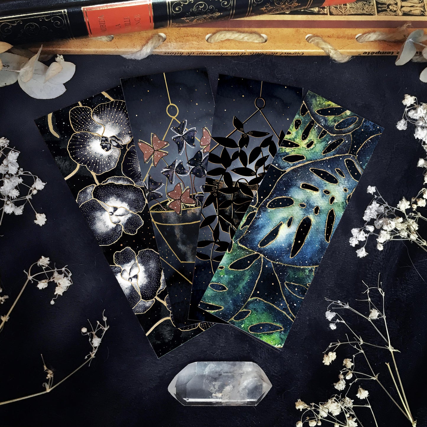 Marque Pages botaniques et floraux witchy II