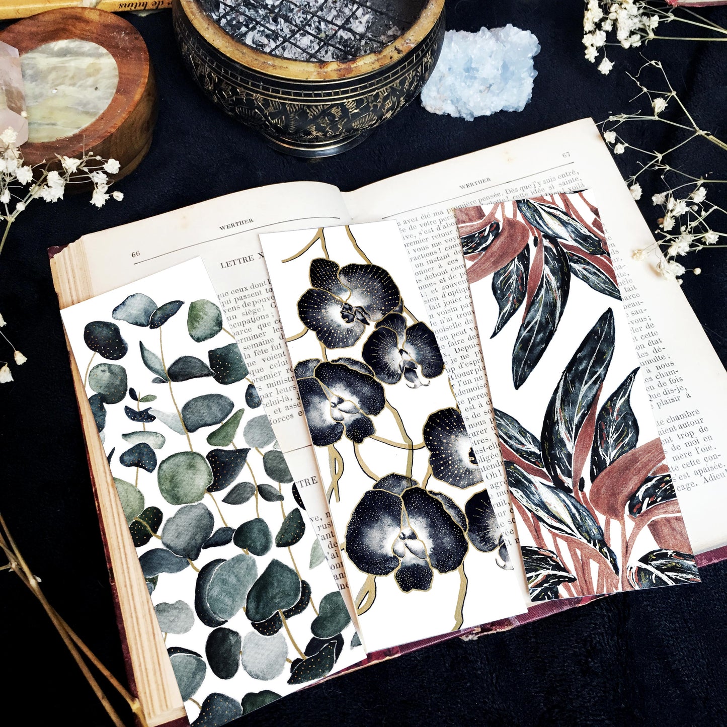 Marque Pages Floraux et Botaniques
