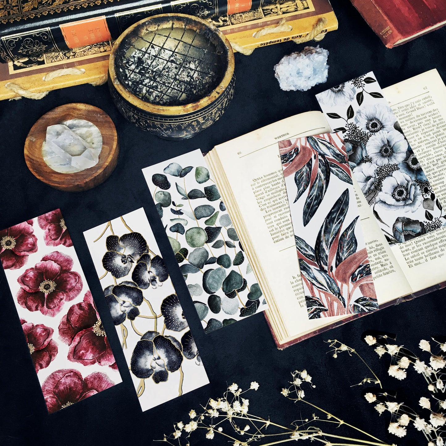 Marque Pages Floraux et Botaniques