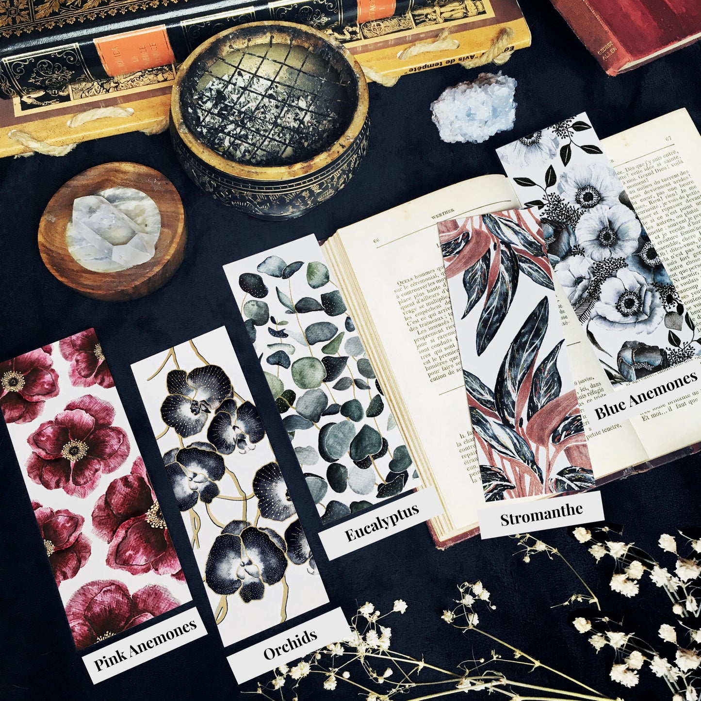 Marque Pages Floraux et Botaniques