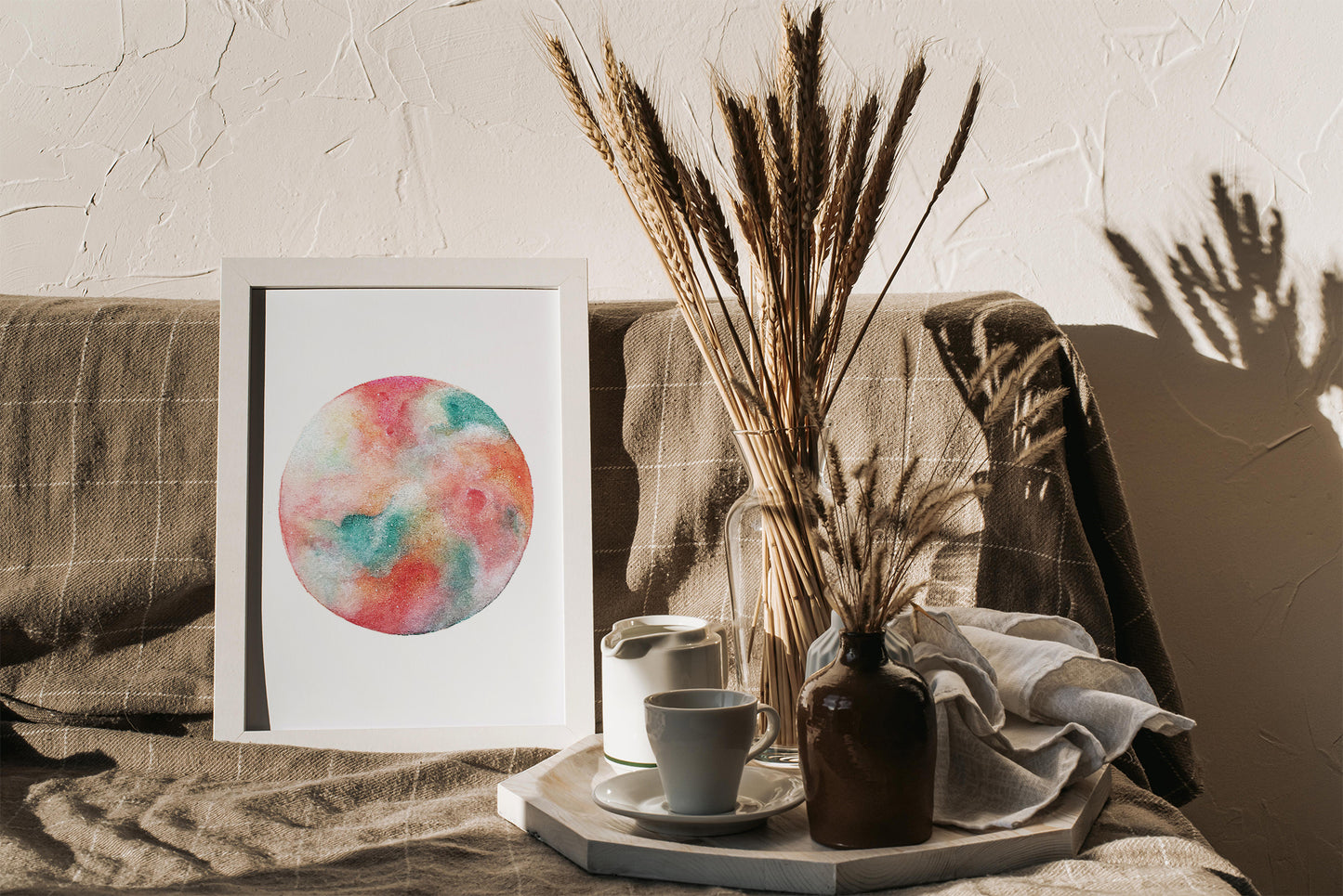 Affiche de Lune "Summer Sorbet", Art Mural Céleste