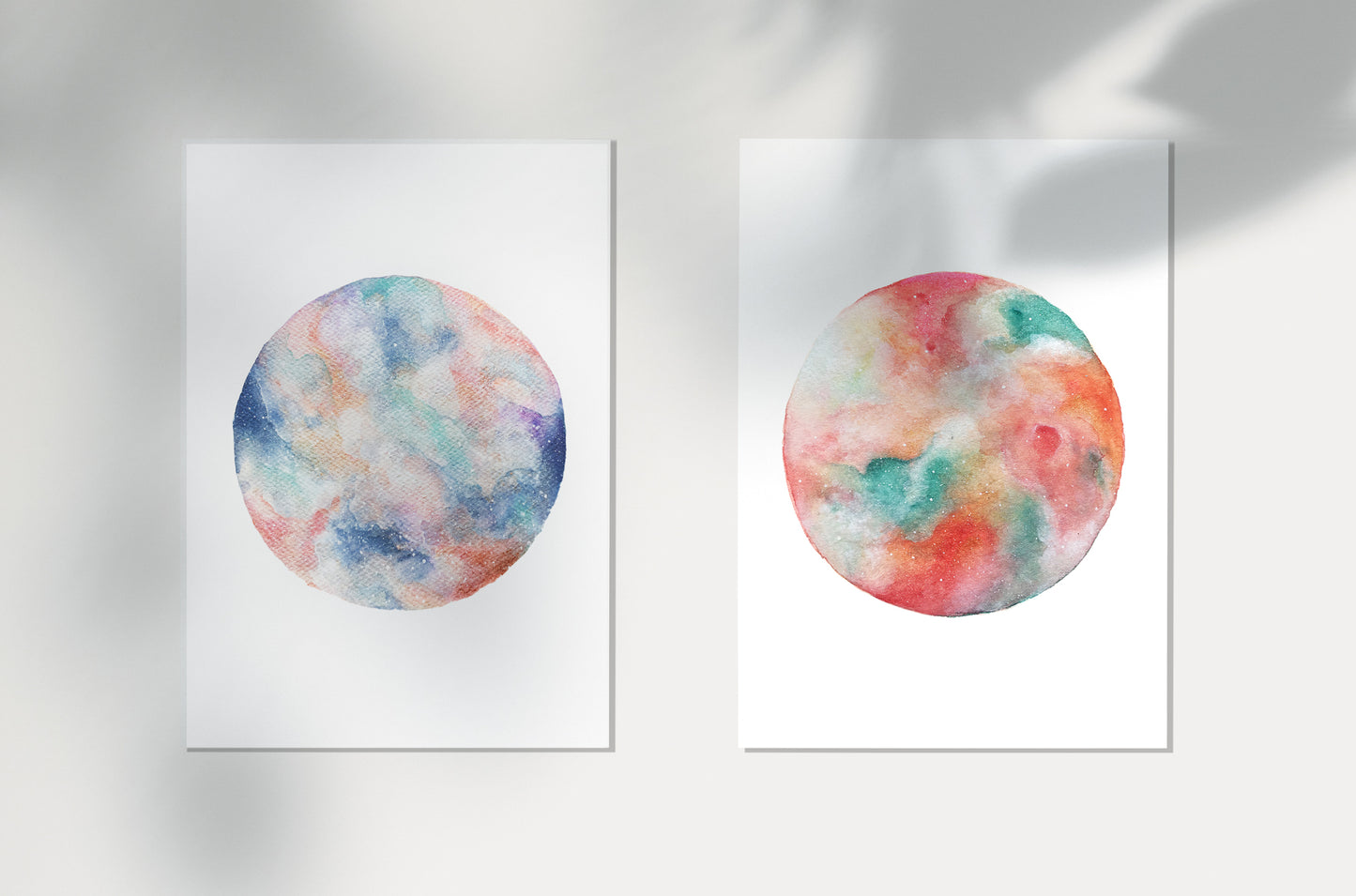 Affiche de Lune "Summer Sorbet", Art Mural Céleste