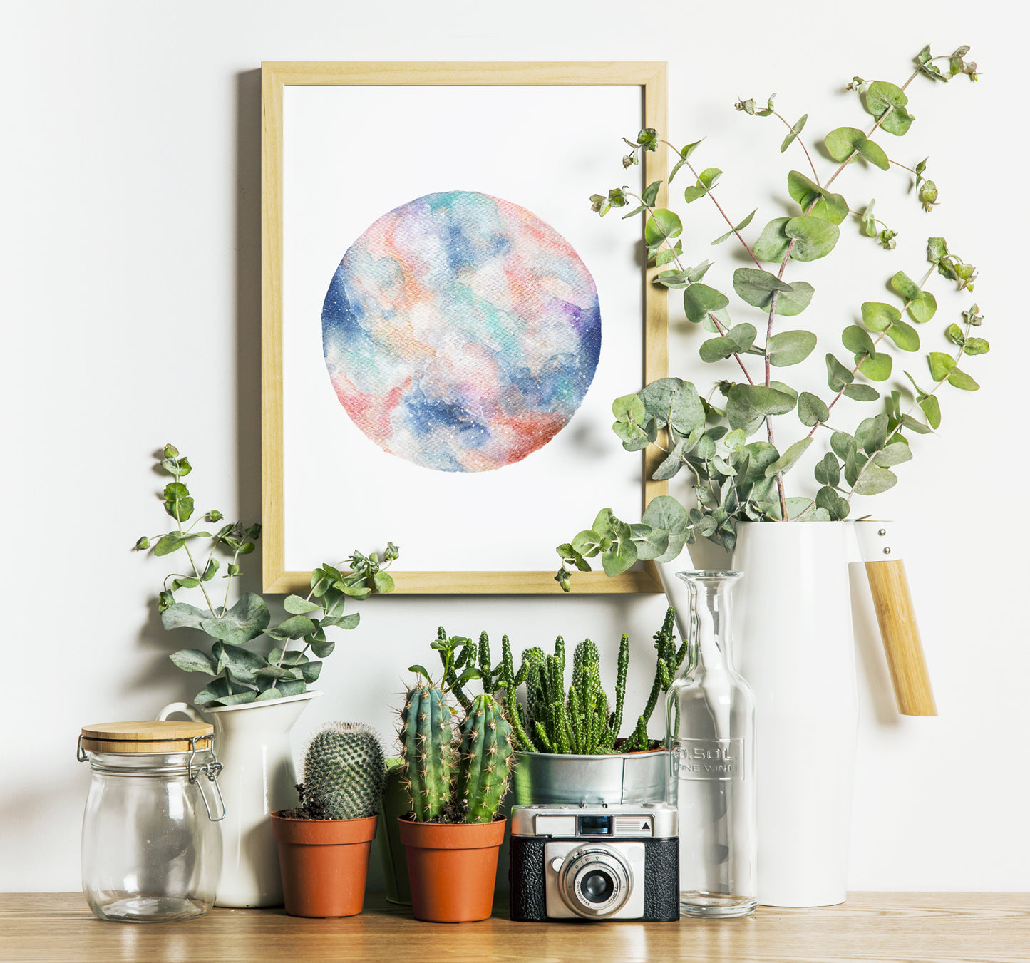 Affiche de Lune "Spring Moon", Art Mural Céleste