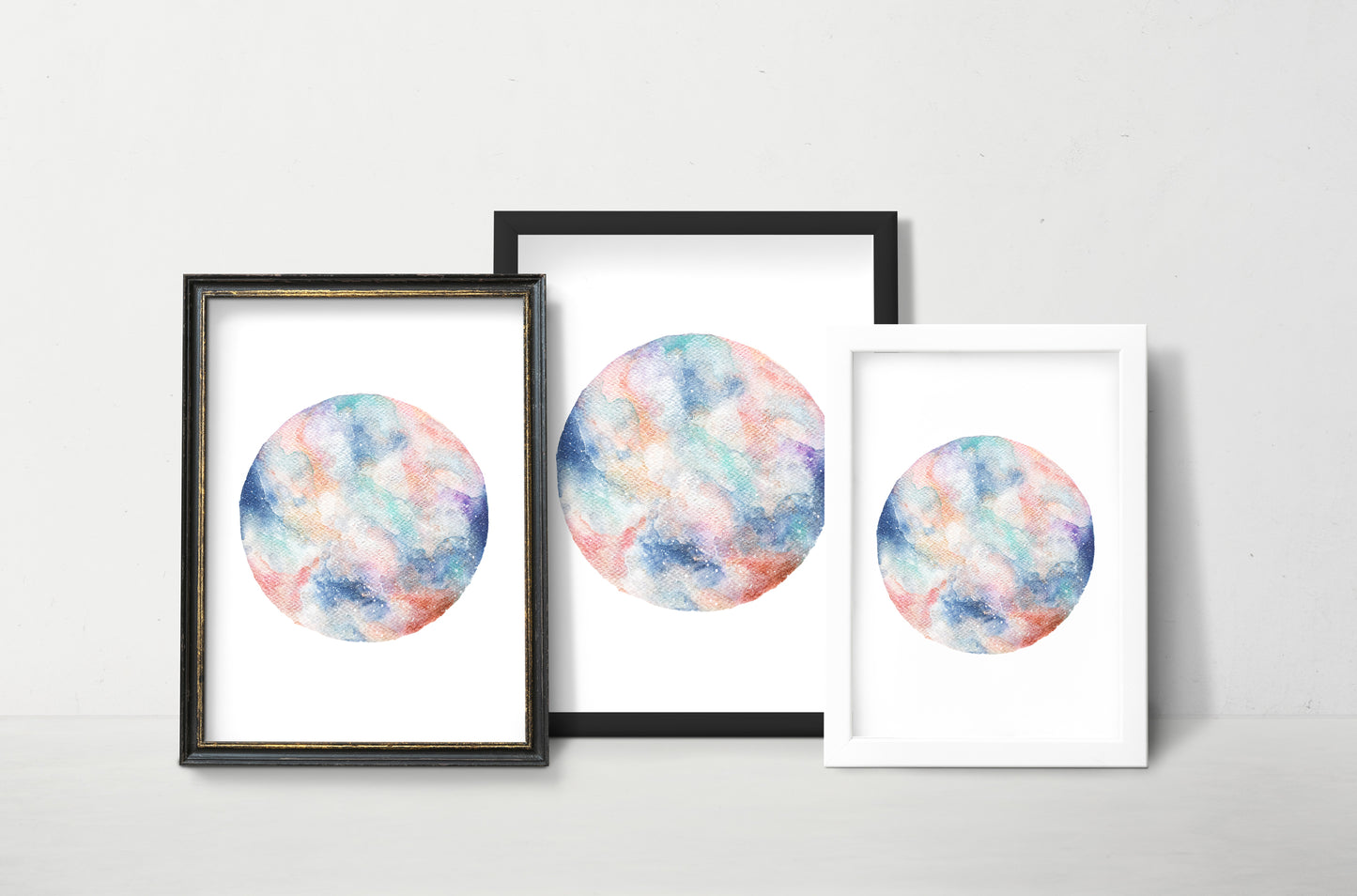 Affiche de Lune "Spring Moon", Art Mural Céleste