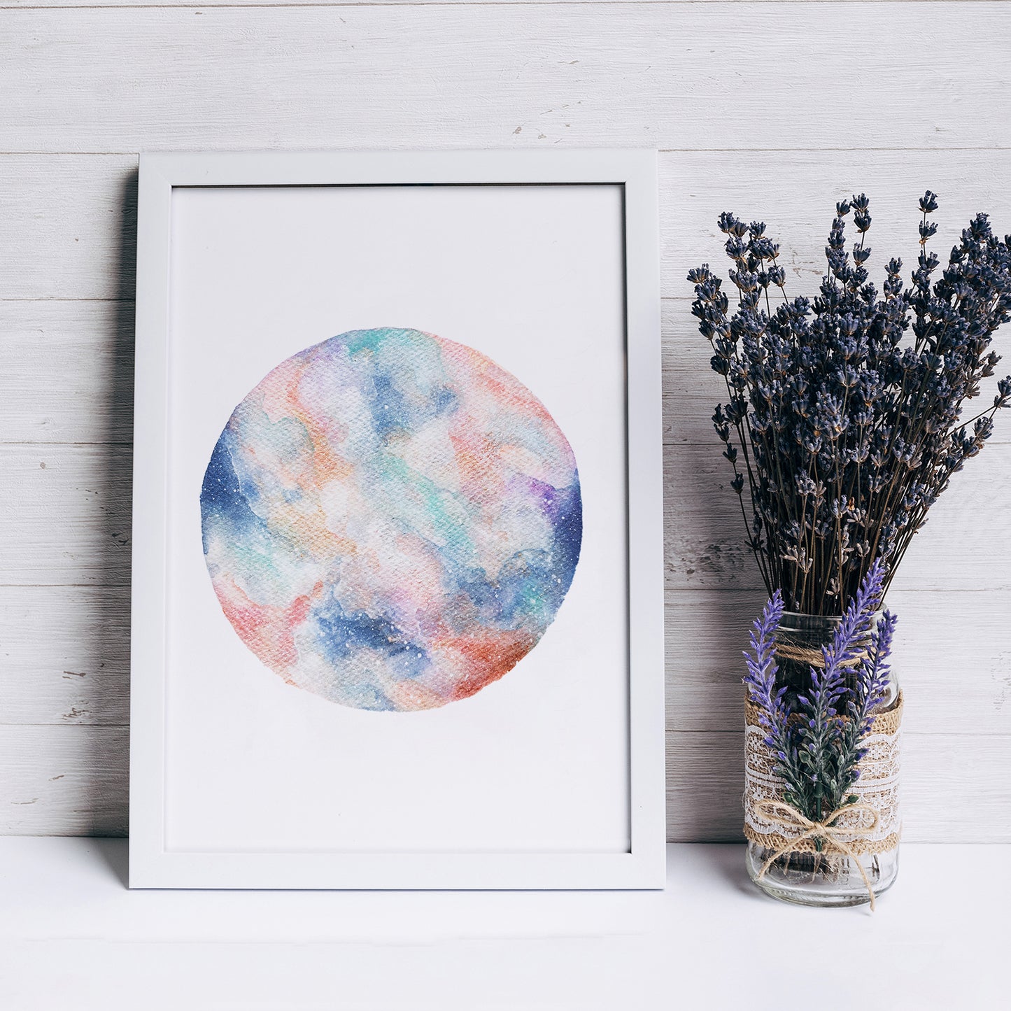 Affiche de Lune "Spring Moon", Art Mural Céleste