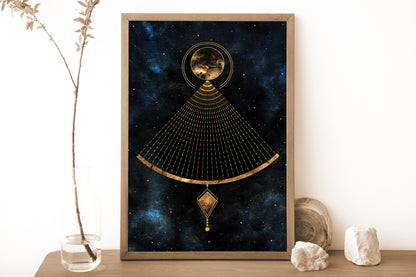 Affiche spirituelle "Balance"