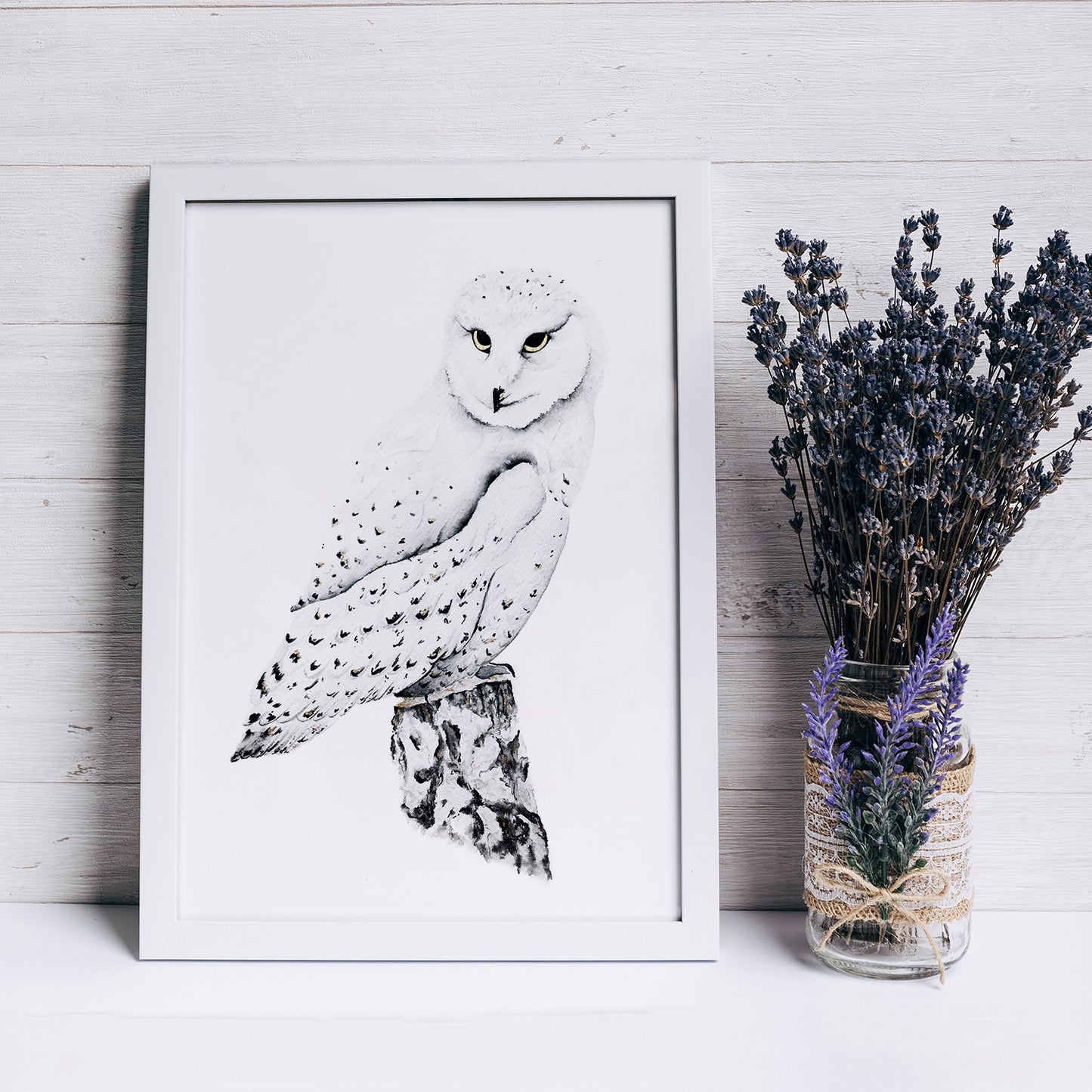 Affiche de Chouette Harfang