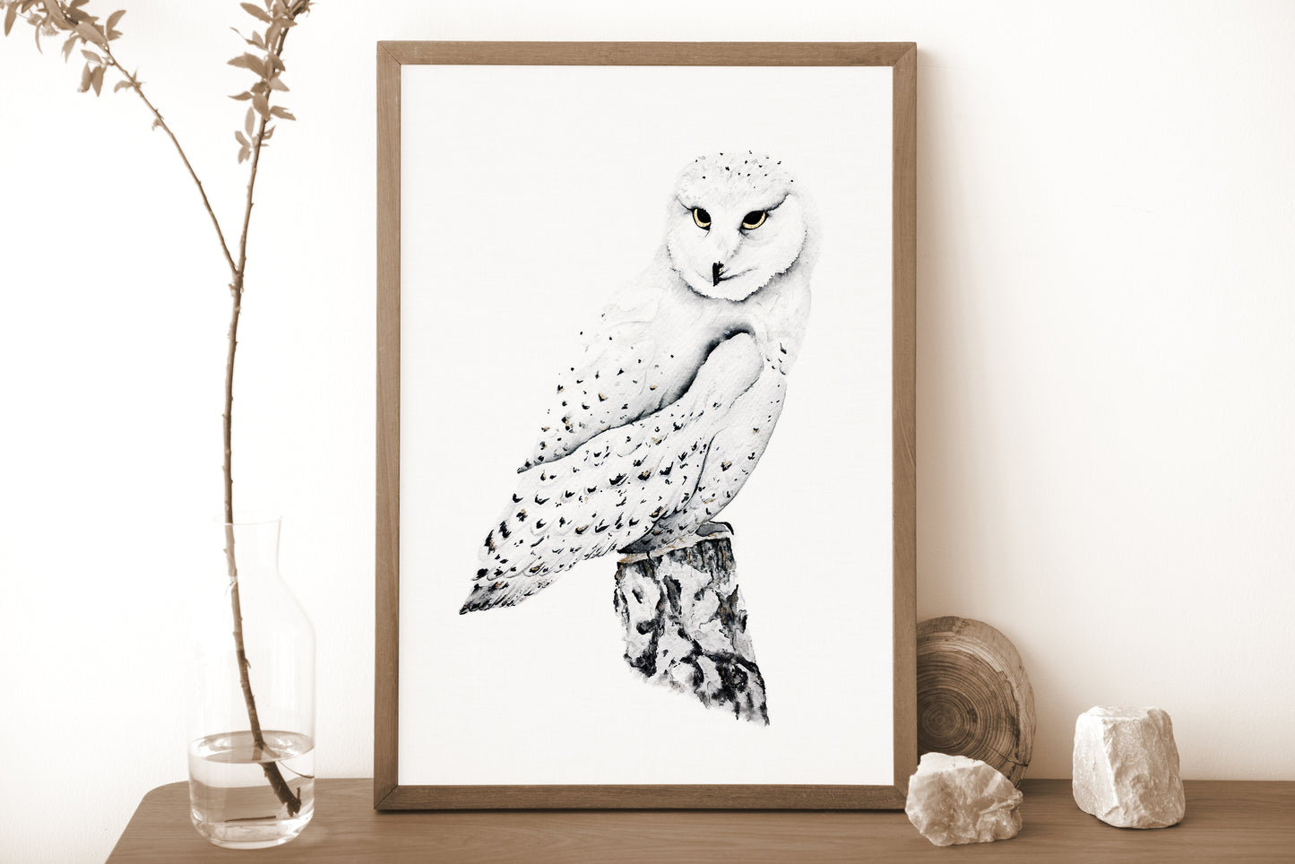 Affiche de Chouette Harfang