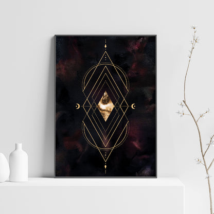 Affiche de Symbole Spirituel I