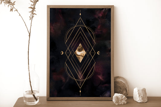 Affiche de Symbole Spirituel I