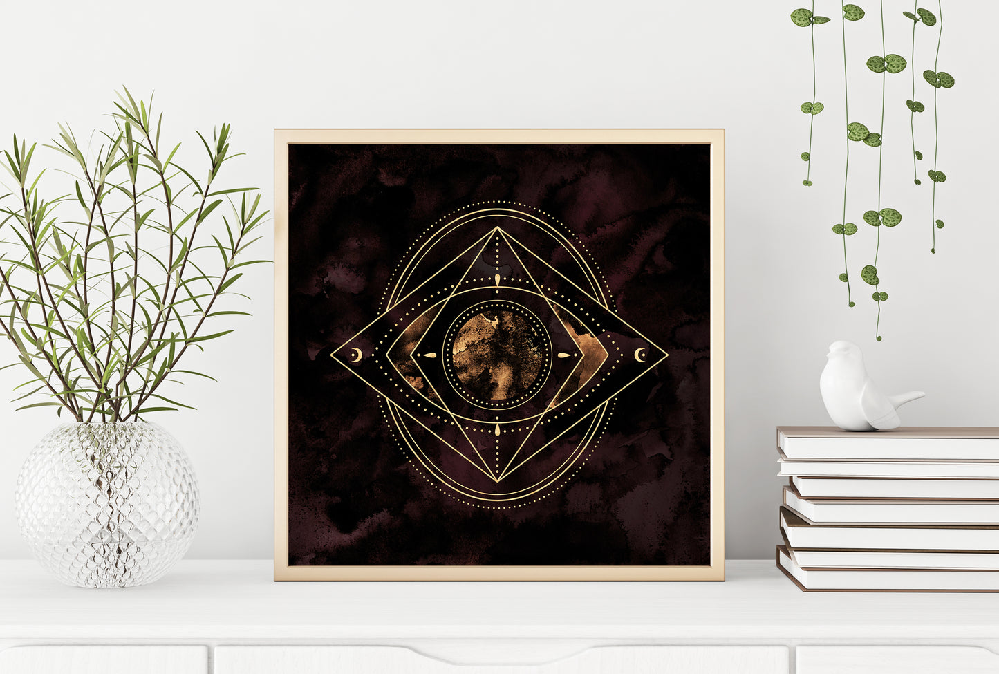 Affiche de Symbole Spirituel "IV"