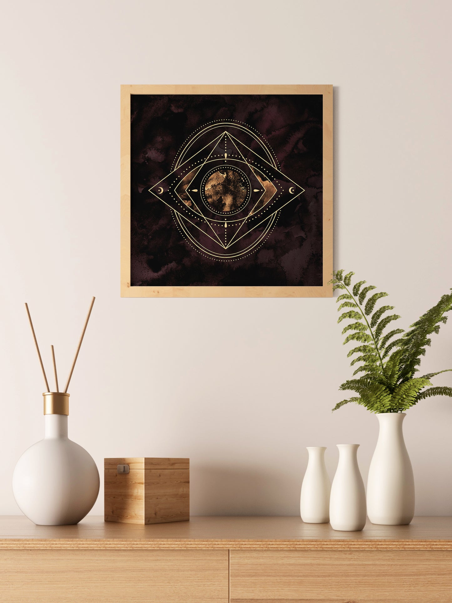 Affiche de Symbole Spirituel "IV"