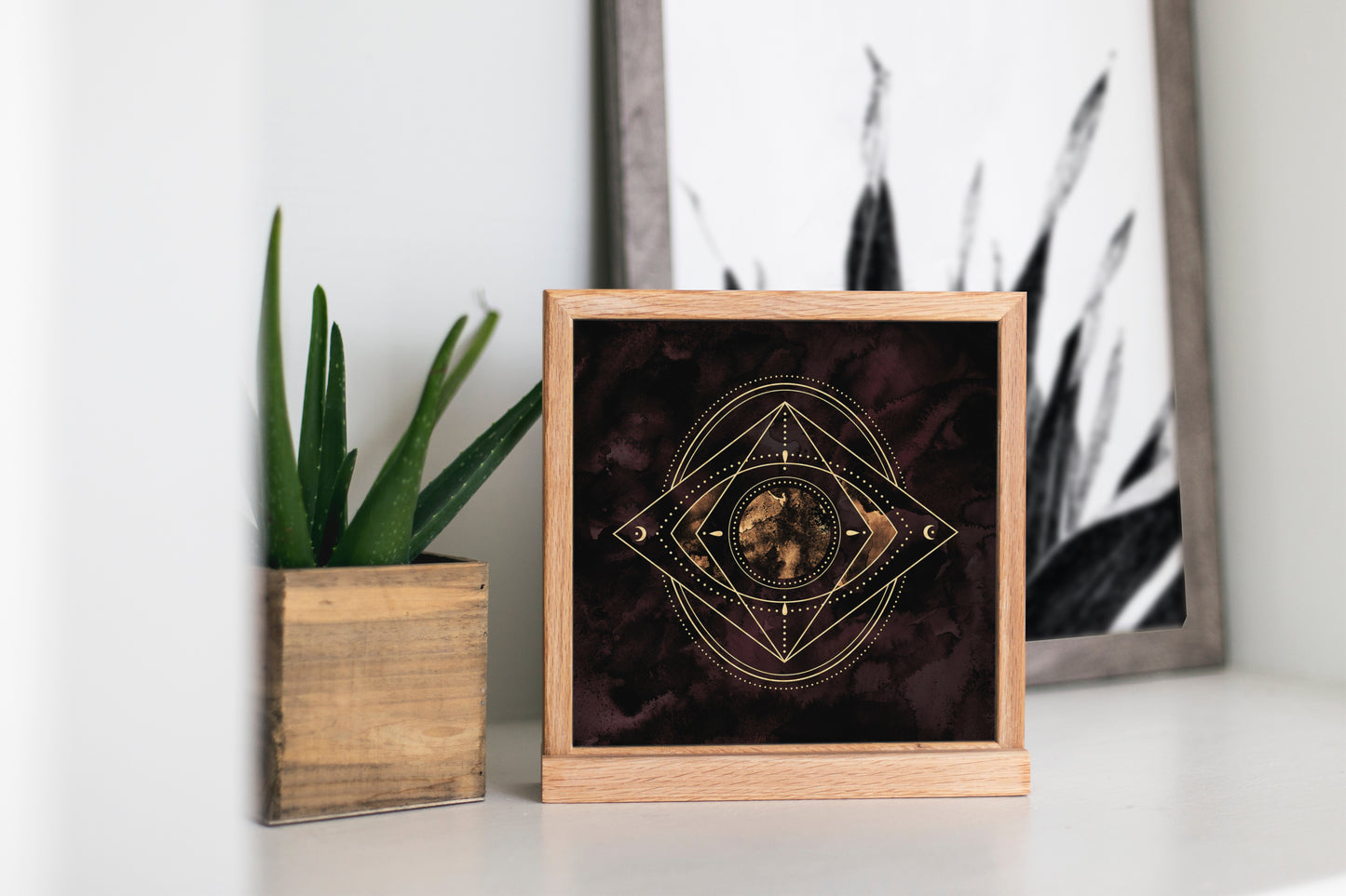 Affiche de Symbole Spirituel "IV"