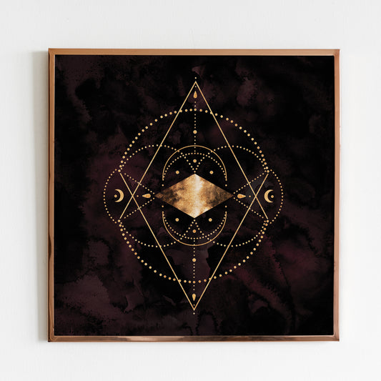 Affiche de Symbole Spirituel "III"