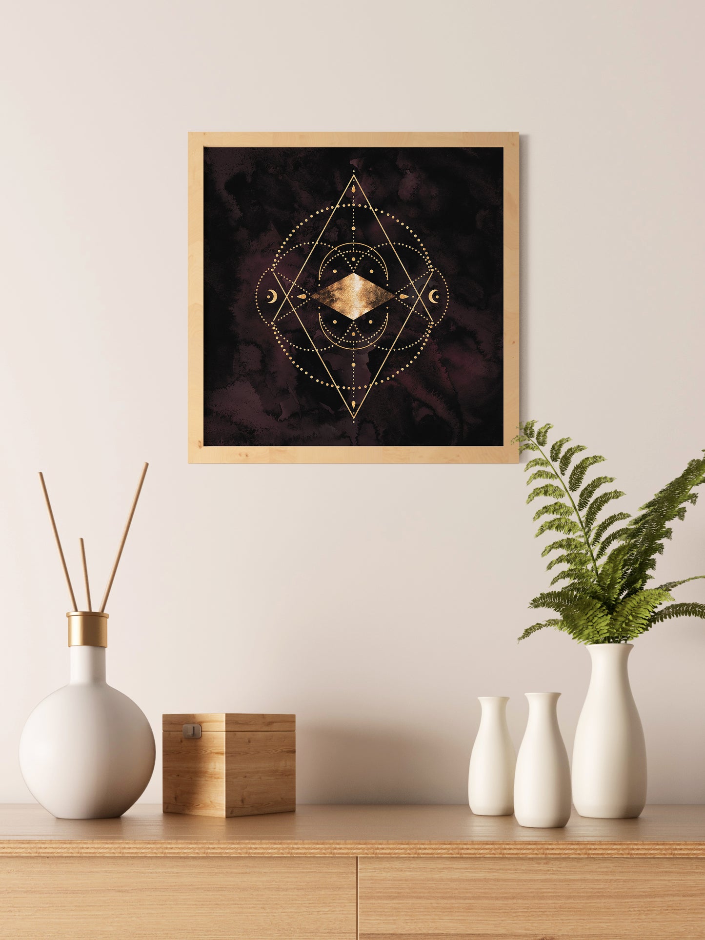 Affiche de Symbole Spirituel "III"