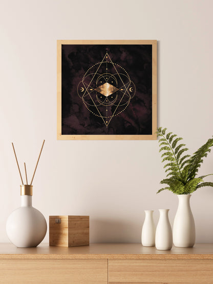 Affiche de Symbole Spirituel "III"
