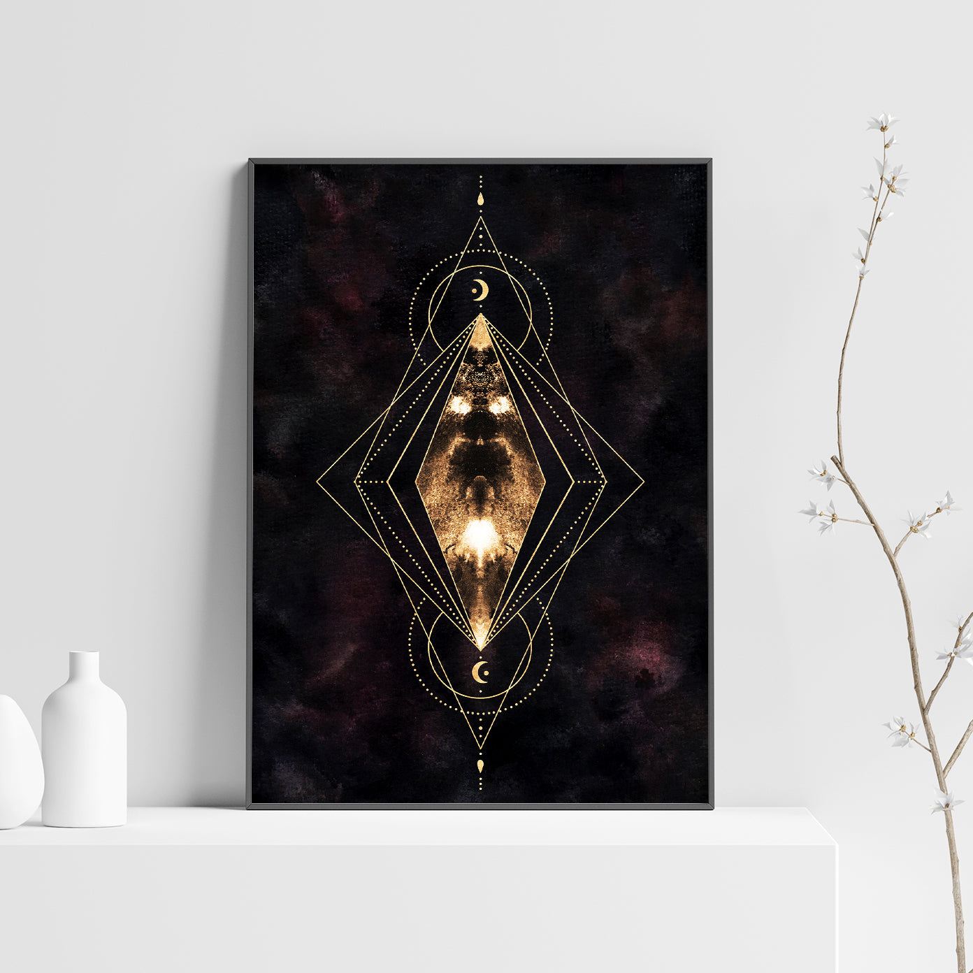 Affiche de Symbole Spirituel II
