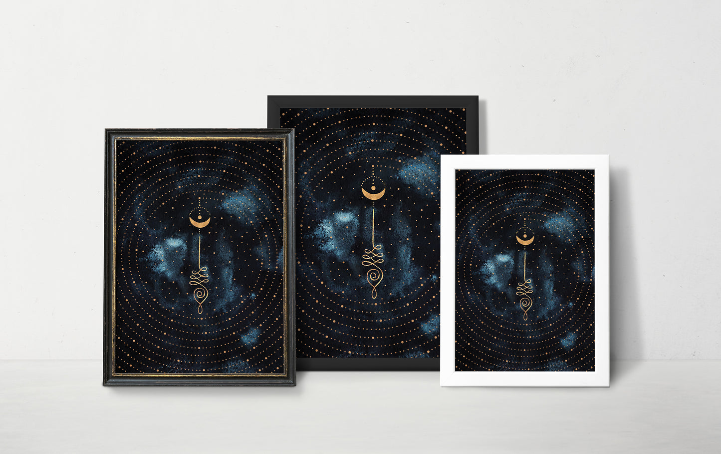 Affiche d'Unalome, Illustration Spirituelle