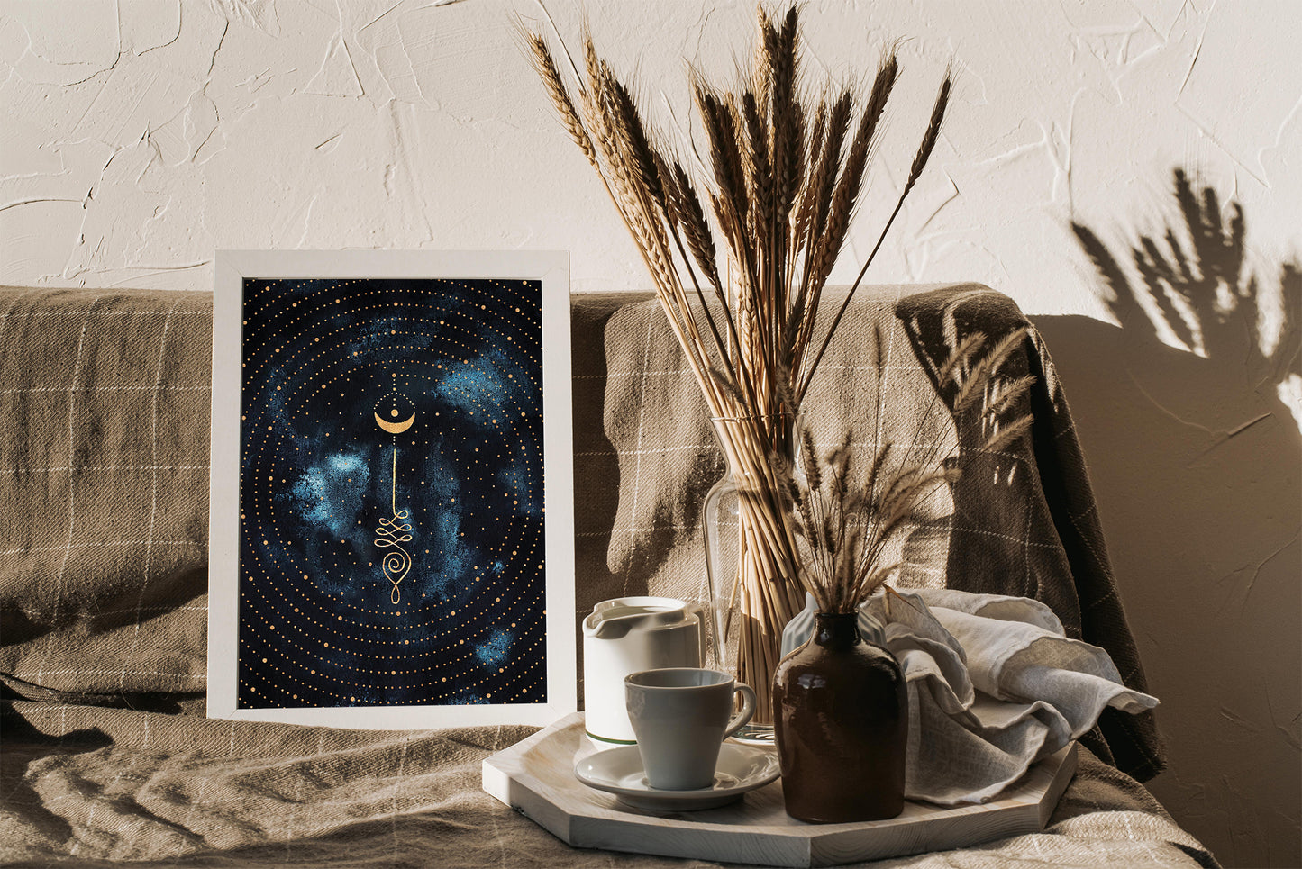 Affiche d'Unalome, Illustration Spirituelle