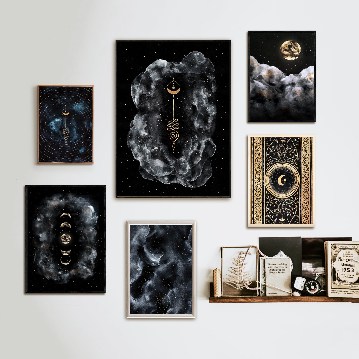 Affiche d'Unalome, Illustration Spirituelle