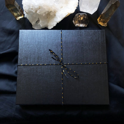 Coffret cadeau Coupelles et Porte-encens Lunes et Etoiles